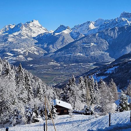 Sweet & Cosy Chalet In The Heart Of The Swiss Alps Troistorrents Bagian luar foto